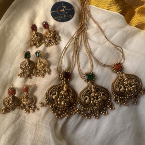 Classic Laxmi pendant set (AU23124)